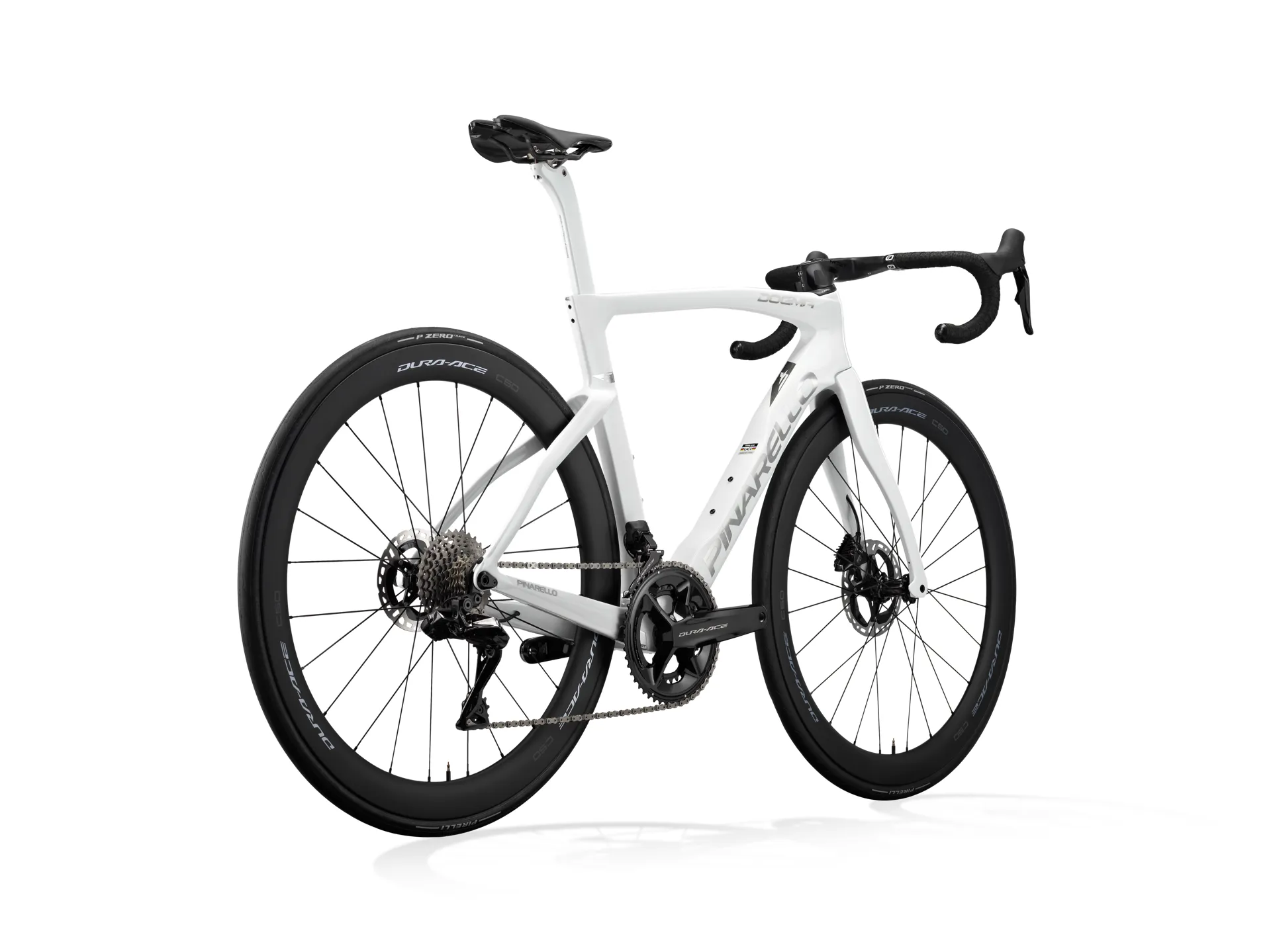 2023 Pinarello DOGMA F Disc Road Bike FRAME in 633 Crystal White